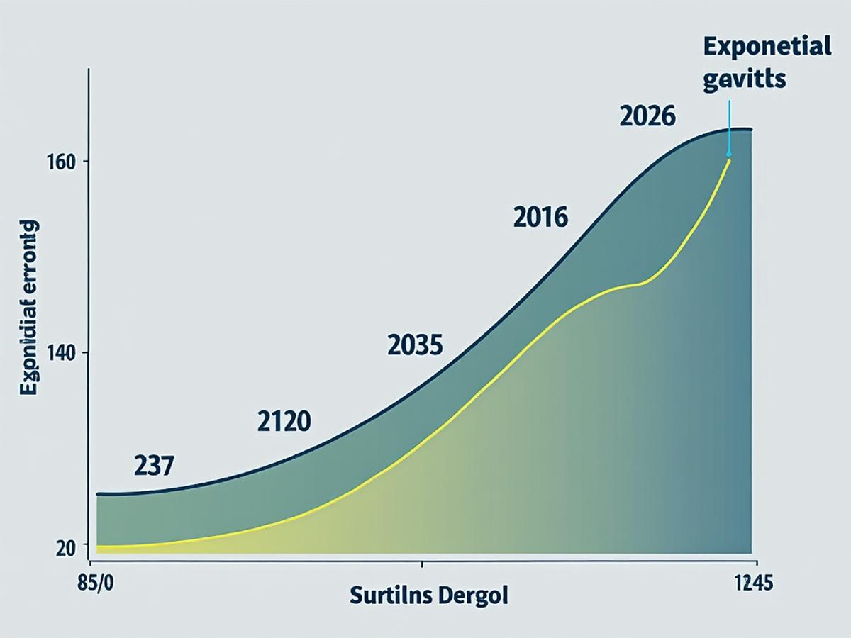 This image will help readers understand the rapid pace of AI advancement and the need for businesses to adapt quickly.