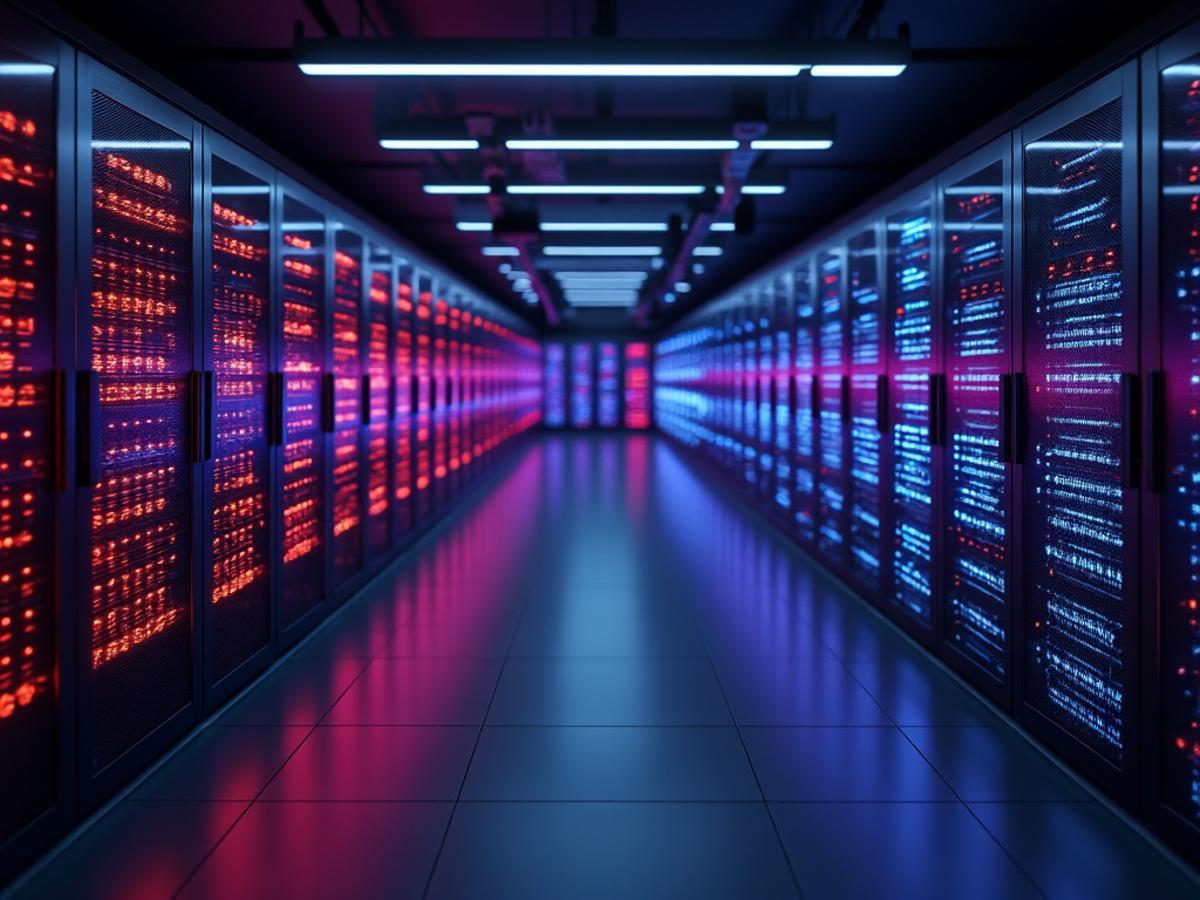 To visualize the concept of local and specialized AI models and their infrastructure.