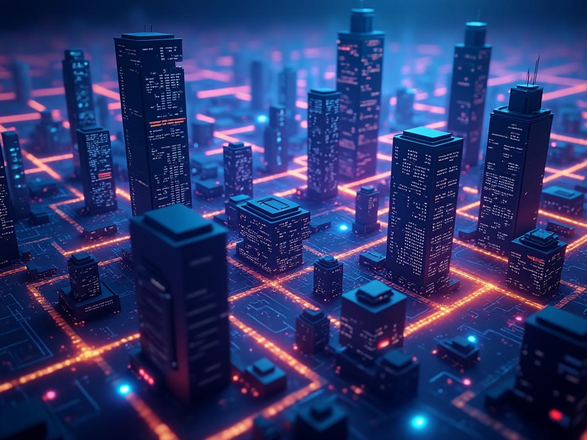 To visually represent the integration of AI into the software development landscape.