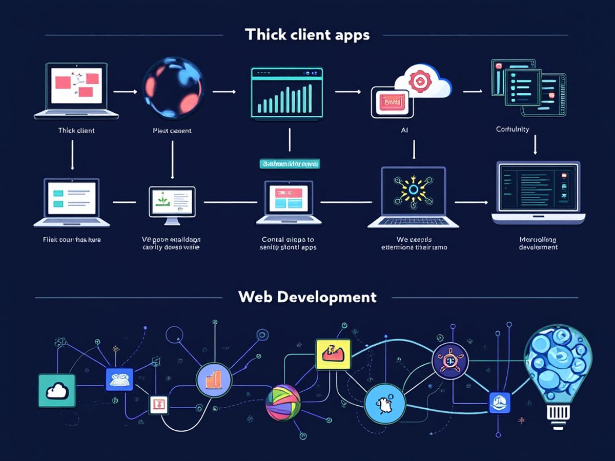 To show the historical context of shifts in the software development industry.
