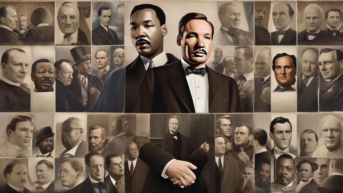 This image would visually represent the diverse figures and historical contexts discussed in the article.