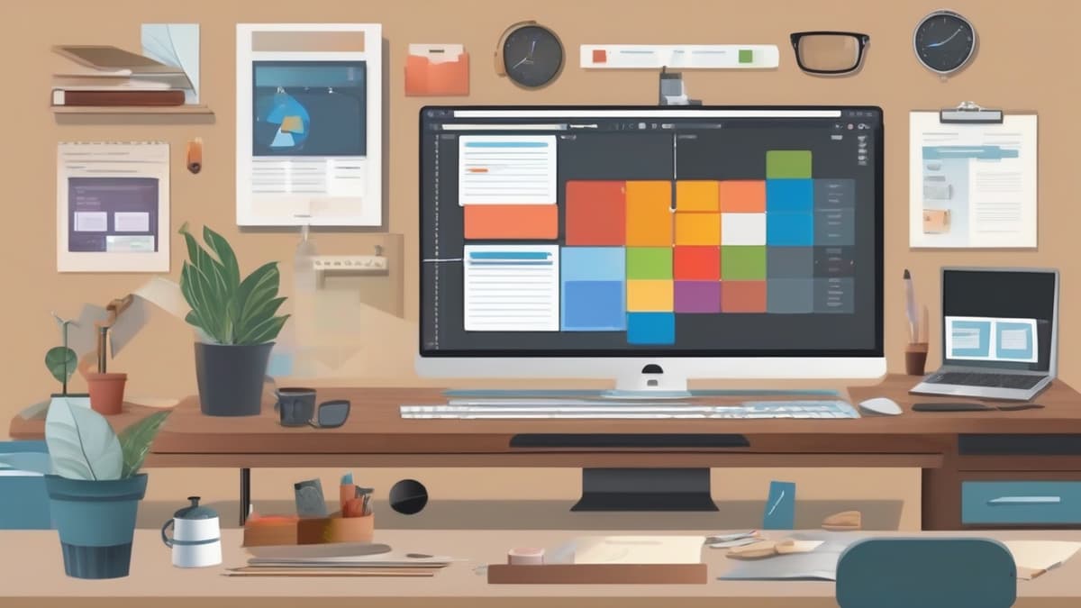 To visually represent the tools used for managing a remote team.