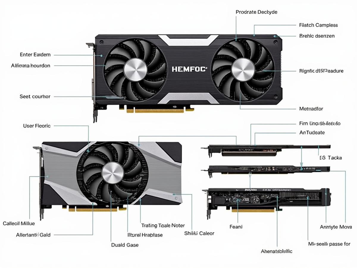 To help readers understand the different parts of a GPU and where dust can accumulate.