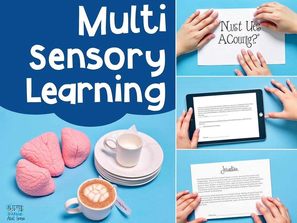 To illustrate how engaging multiple senses can enhance learning and retention.
