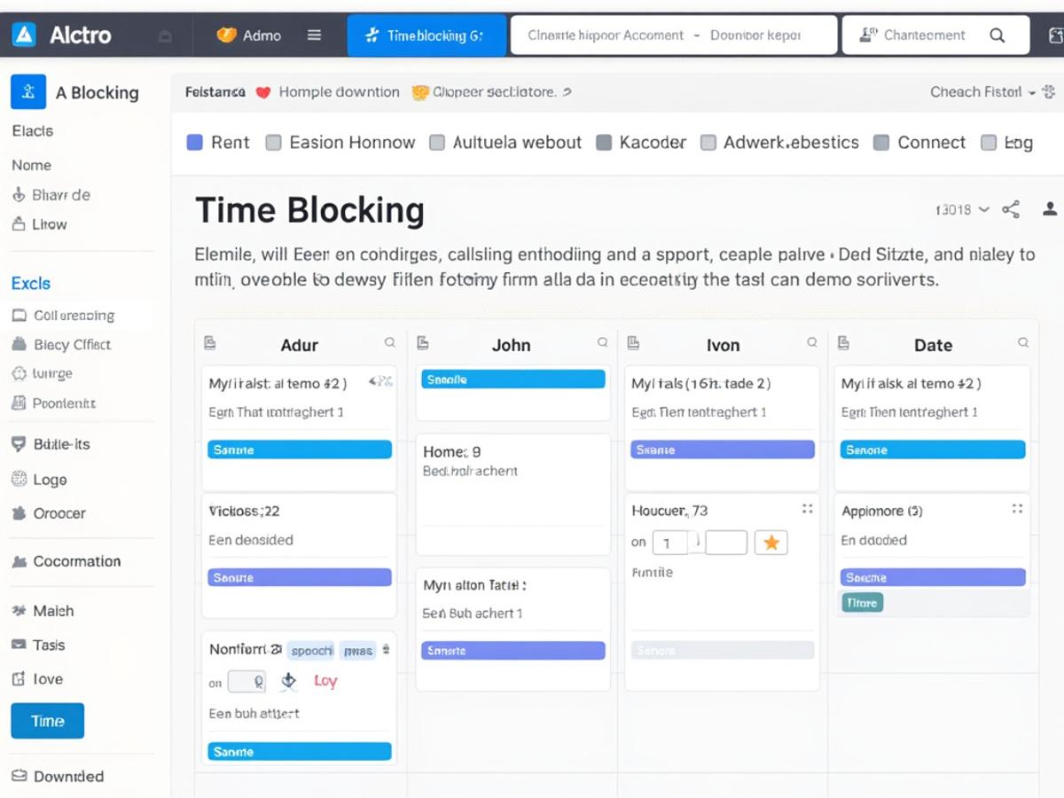This image would help readers understand the concept of time blocking and how it can be used for effective time management.