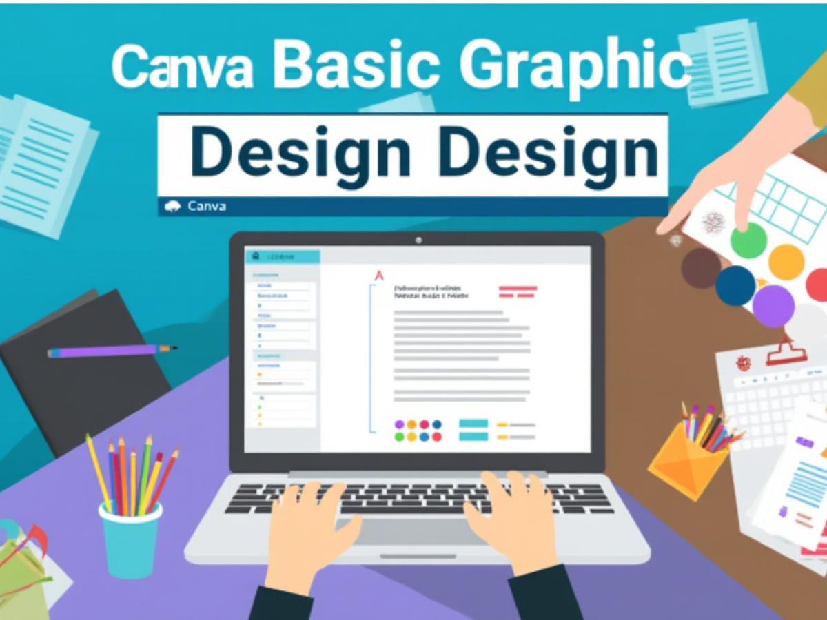 This image would visually represent the importance of basic graphic design skills for virtual assistants.