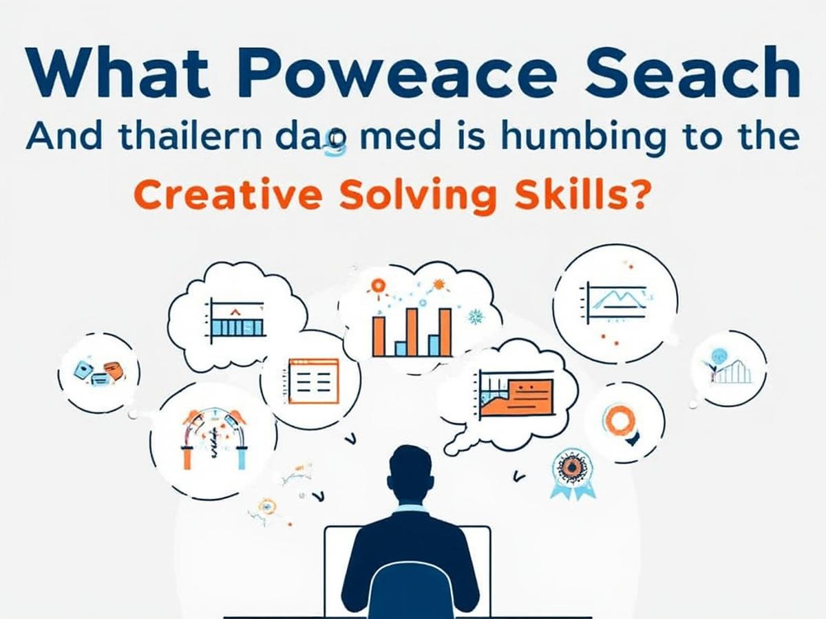 This image would visually represent the importance of creative problem-solving skills for virtual assistants.