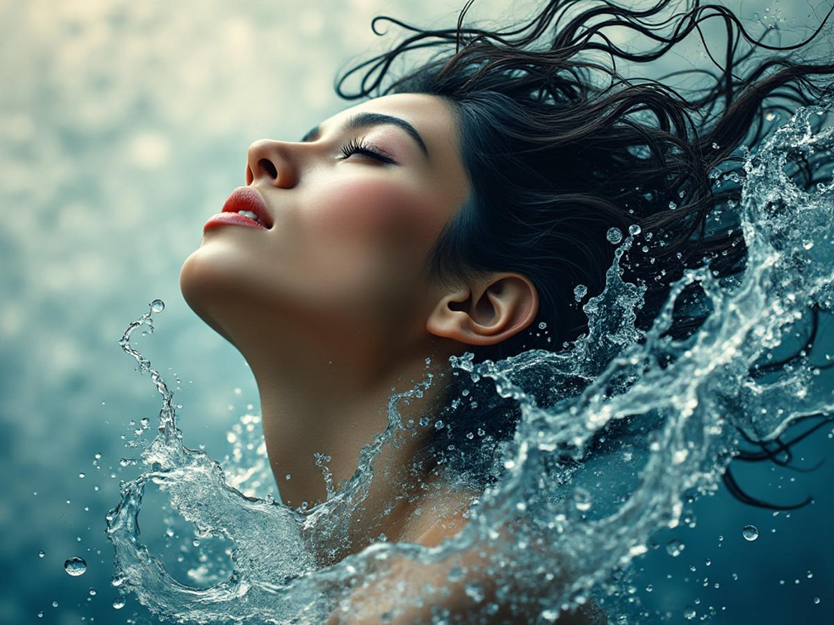 This image will visually represent the concept of flow and the fulfillment that comes from working within one's strengths.