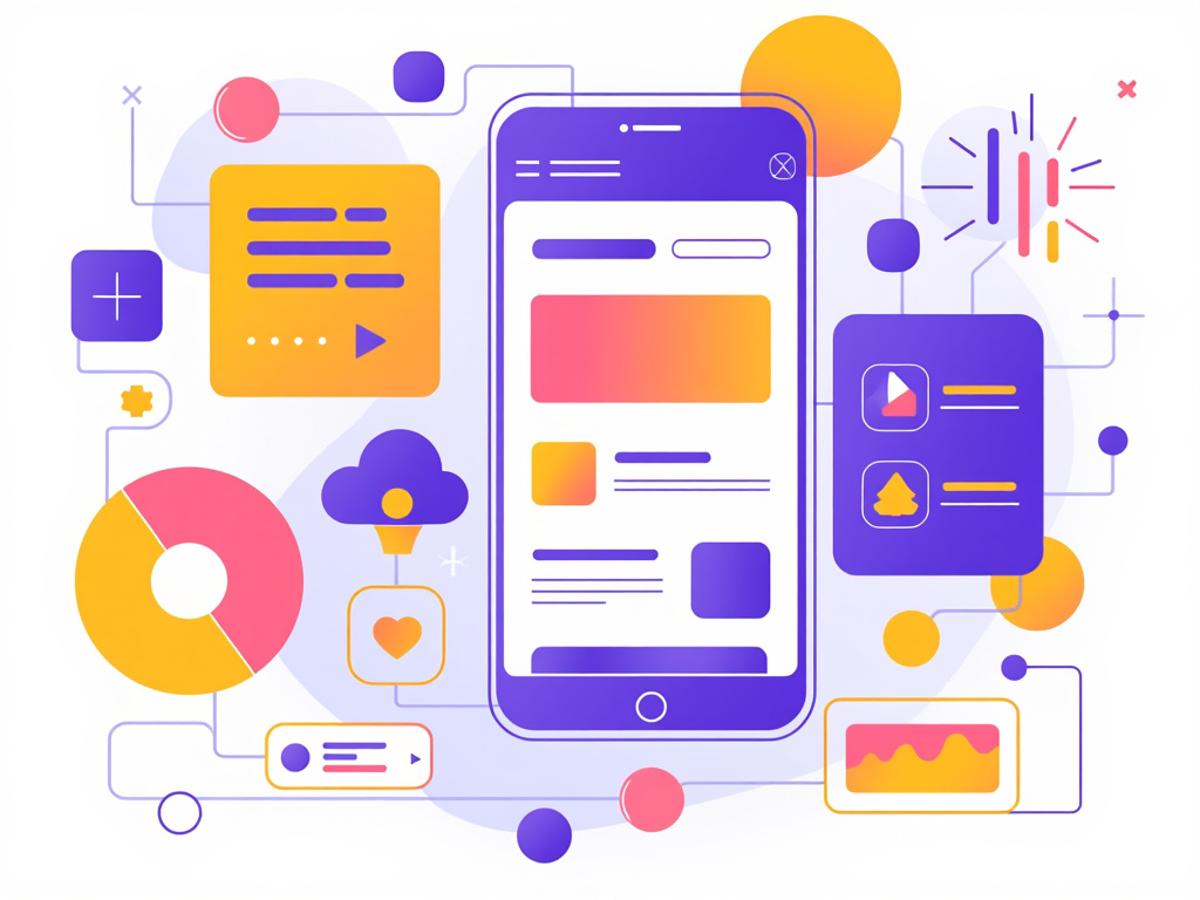 Visualizing the concept of component-based architecture can help readers grasp its modularity and reusability.