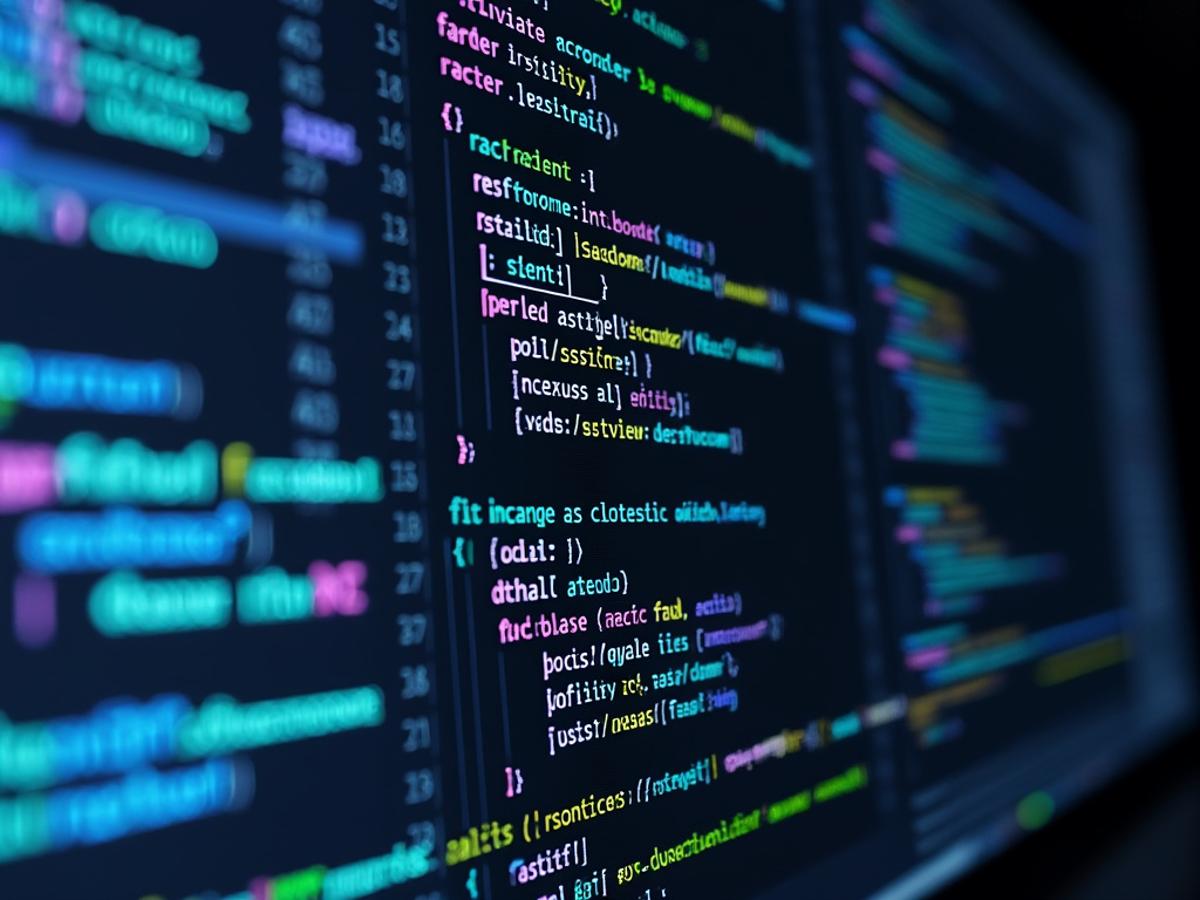 Code with auto-generated documentation, AI icon assisting. Clean layout, clear documentation, user-friendly interface, modern style.