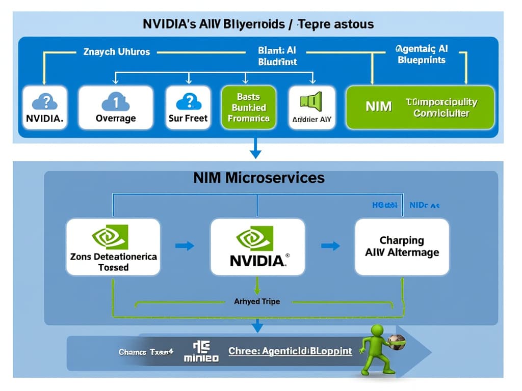To help readers understand the complex process of combining microservices for AI development.