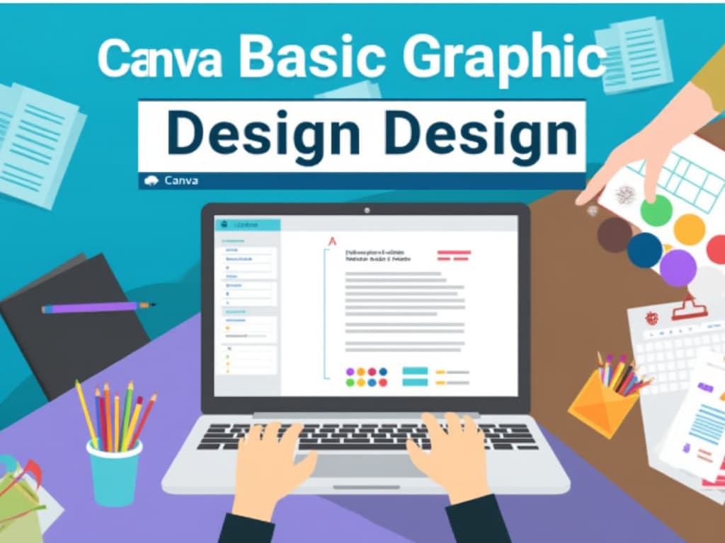This image would visually represent the importance of basic graphic design skills for virtual assistants.