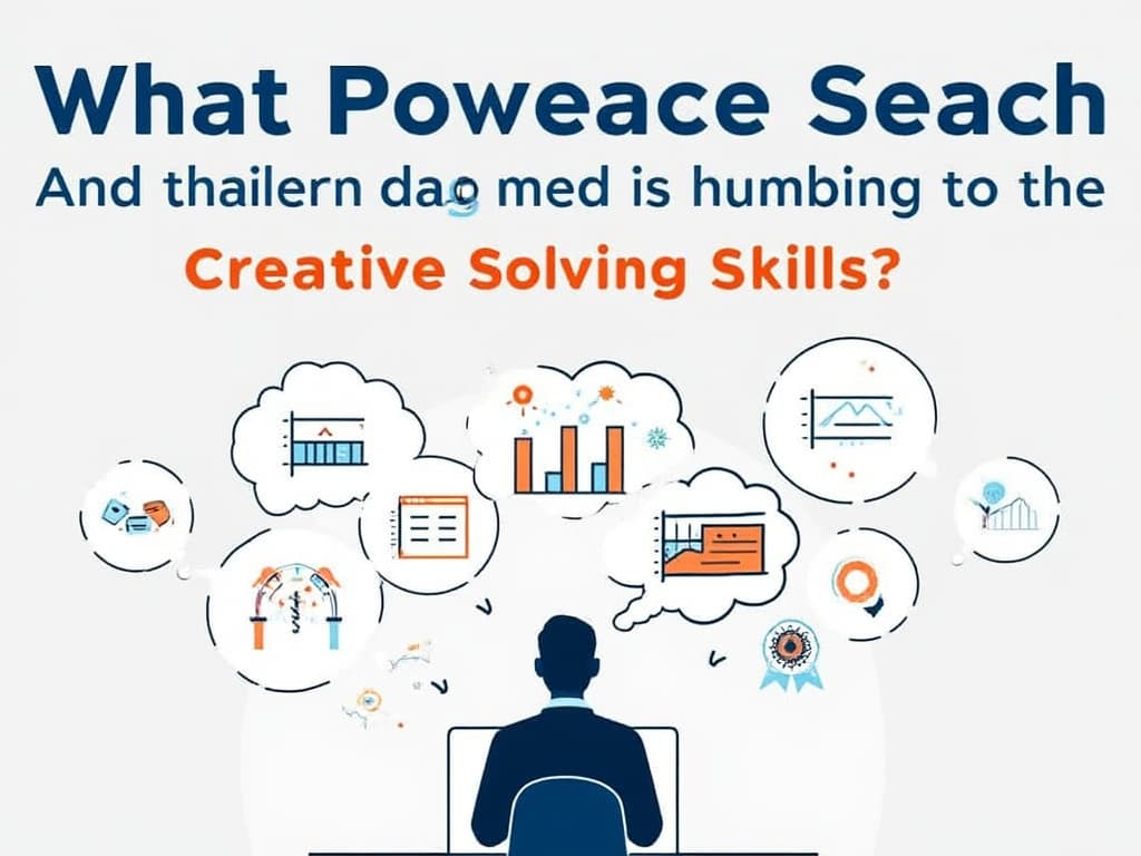 This image would visually represent the importance of creative problem-solving skills for virtual assistants.