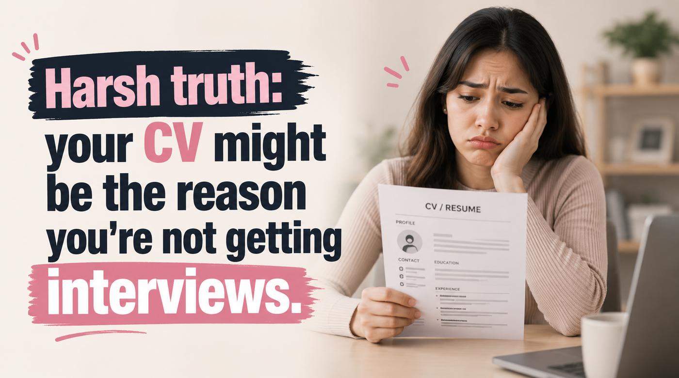 Why Your CV Isn't Getting Interviews — And How to Fix It