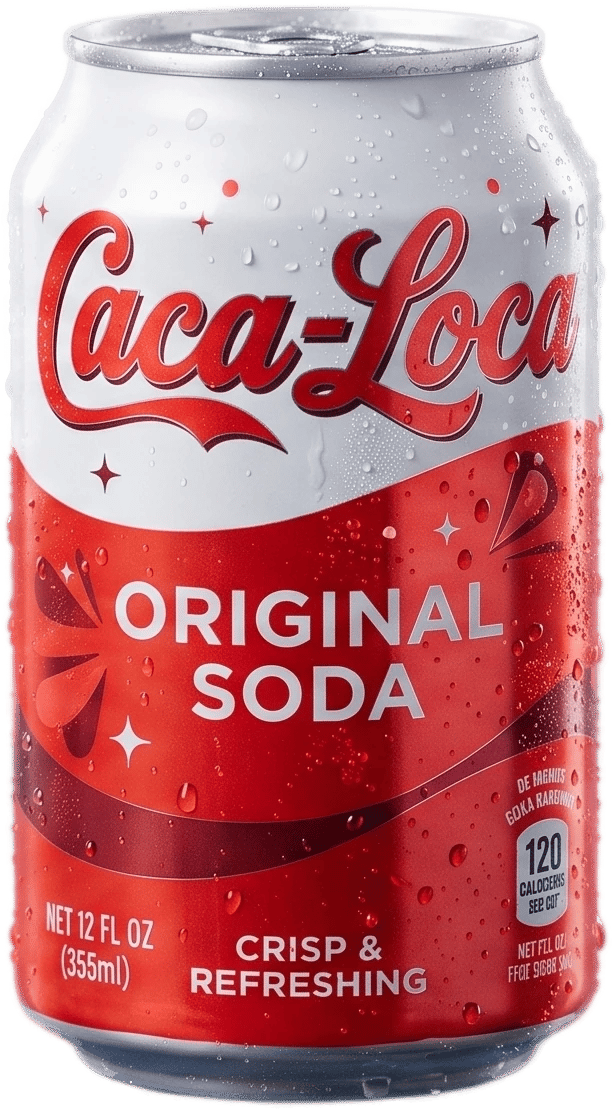 One Caca-Loca Original can.